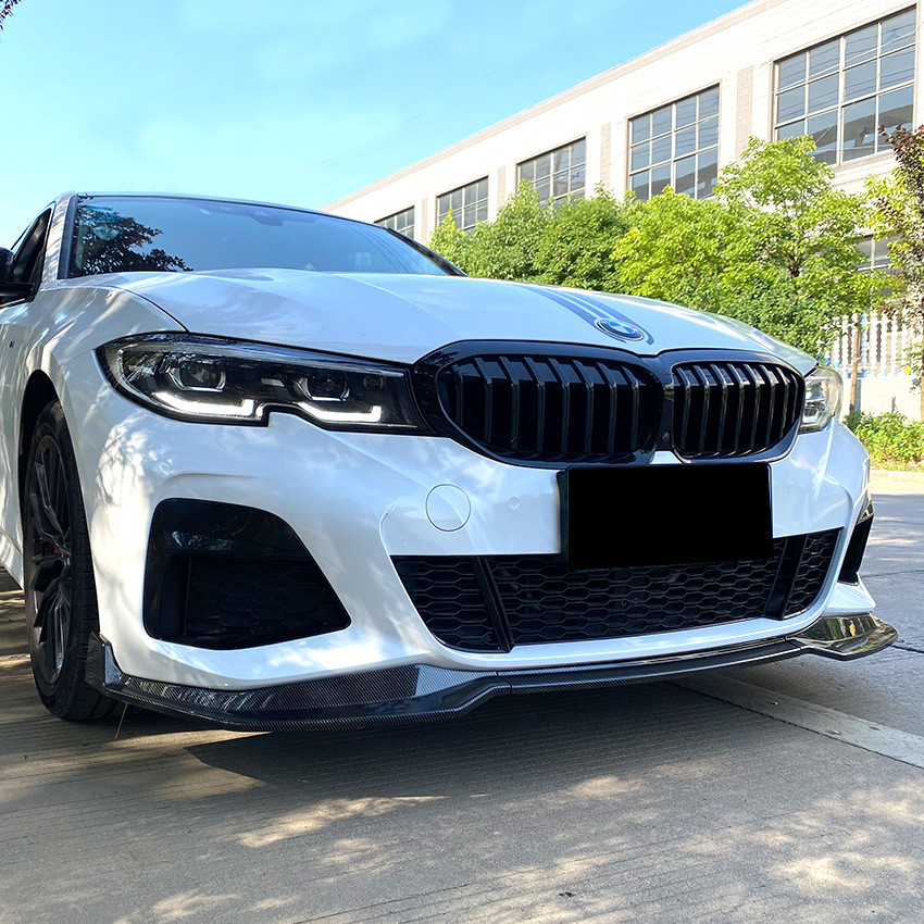 适用宝马3系G20MPack2019-2022320i330iMP款前唇前铲改装