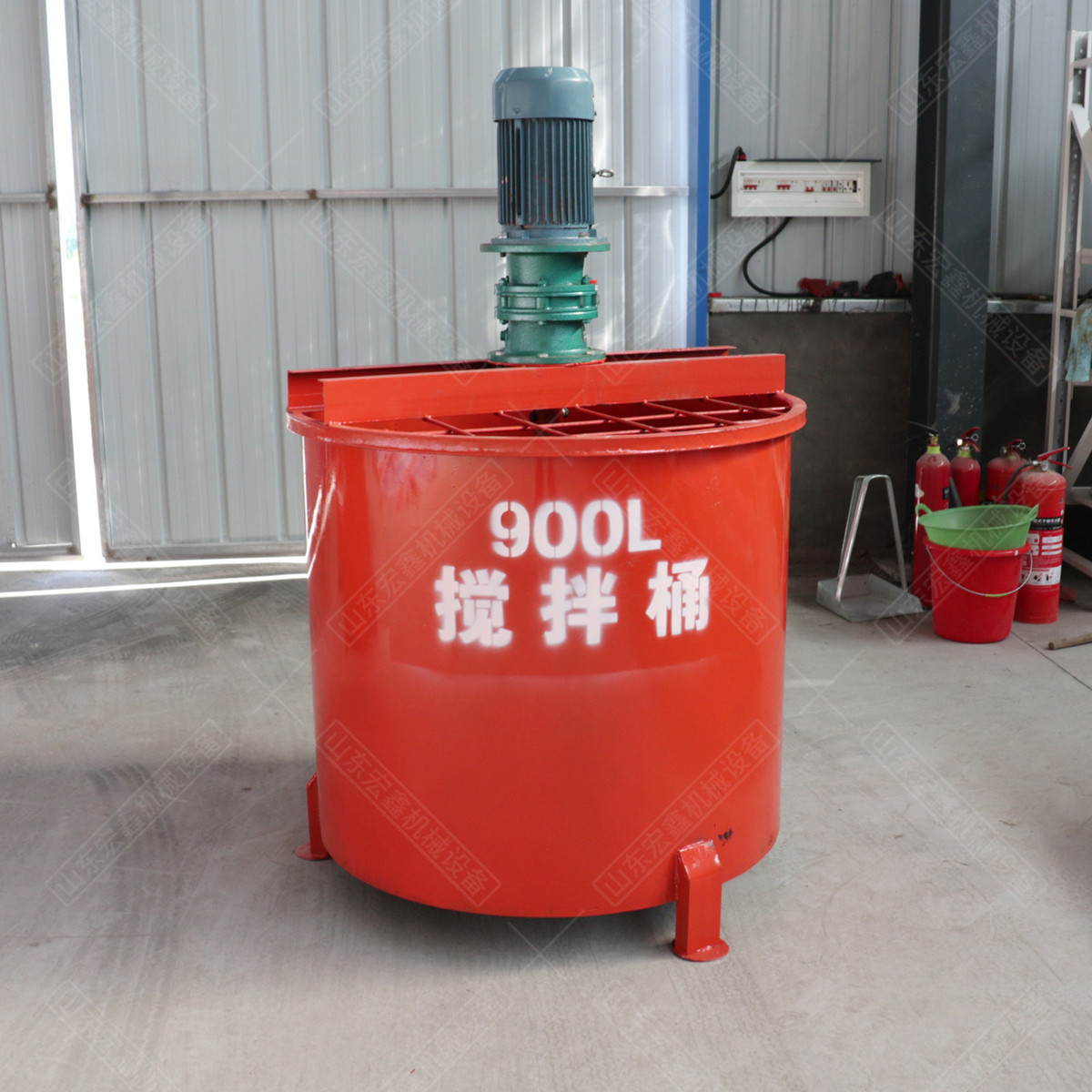 型号齐全灰浆搅拌机 900型立式搅拌桶 工程用电动搅拌机价格优惠