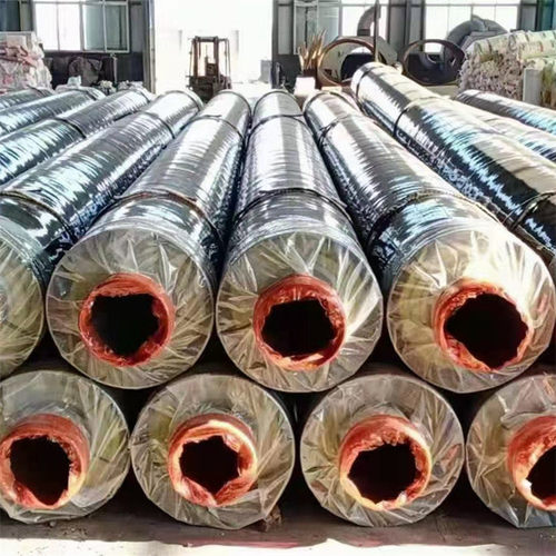 热销聚氨酯保温直埋保温管聚氨酯发泡保温钢管厂家供应预制管道