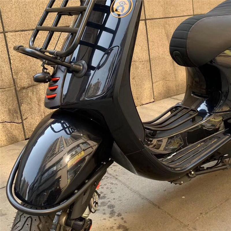 热销适用vespa春天冲刺150gtsgtv300改装挡泥板泥瓦板配件u型护杠