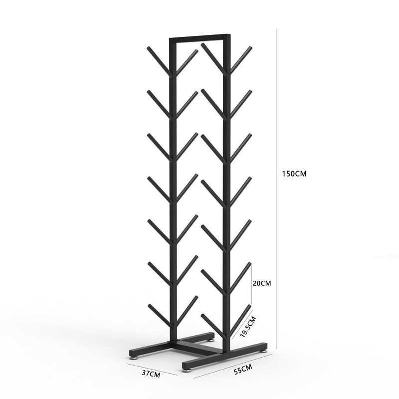 收纳整理展示架滑雪板收纳架体育用品摆放陈列架运动器材冲浪板架