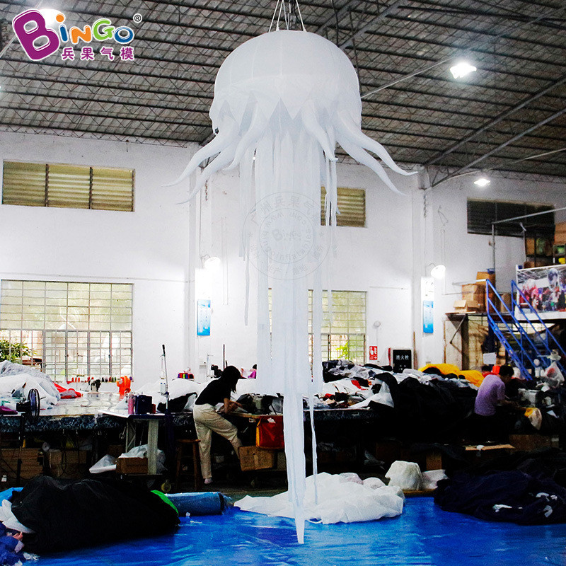 发光水母灯仿真气模商场水上乐园活动布置工厂直供出口海洋主题