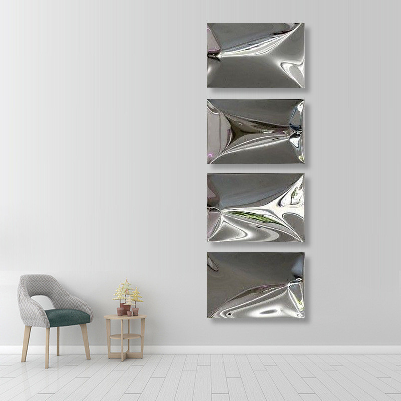 现代简约立体木雕壁画玄关走廊竖版挂画样板间酒店实物装饰画