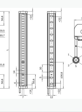 热销德国西克sickc2c-sa04530a100001213202安全光幕detec系列