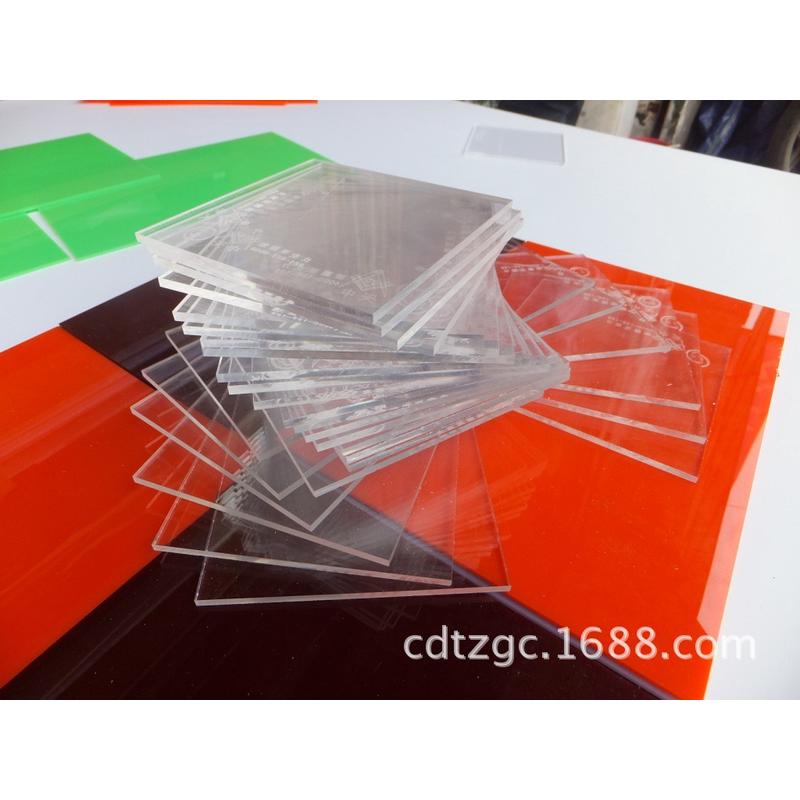 厂家批发亚7mm厚高透明直销(压)克力有机玻璃水晶板