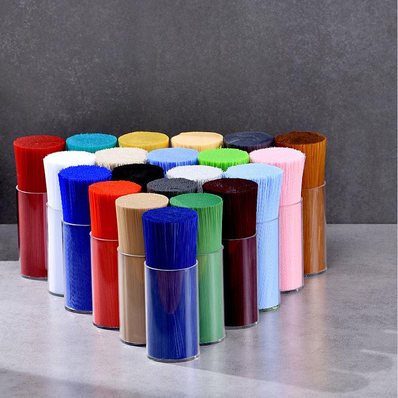 热销浙江忠信源头优品 耐酸pa尼龙刷丝  色彩鲜亮 耐高温 多色 耐