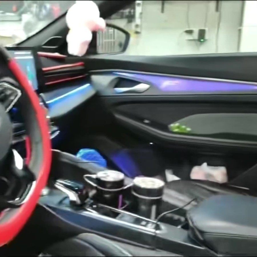 热销适用于吉利22-24原缤瑞cool氛围灯款车1:1模具幻彩19灯