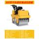 小型柴油压路机震动手扶式 座双钢轮式 驾压土机沥青地面单辊压路机