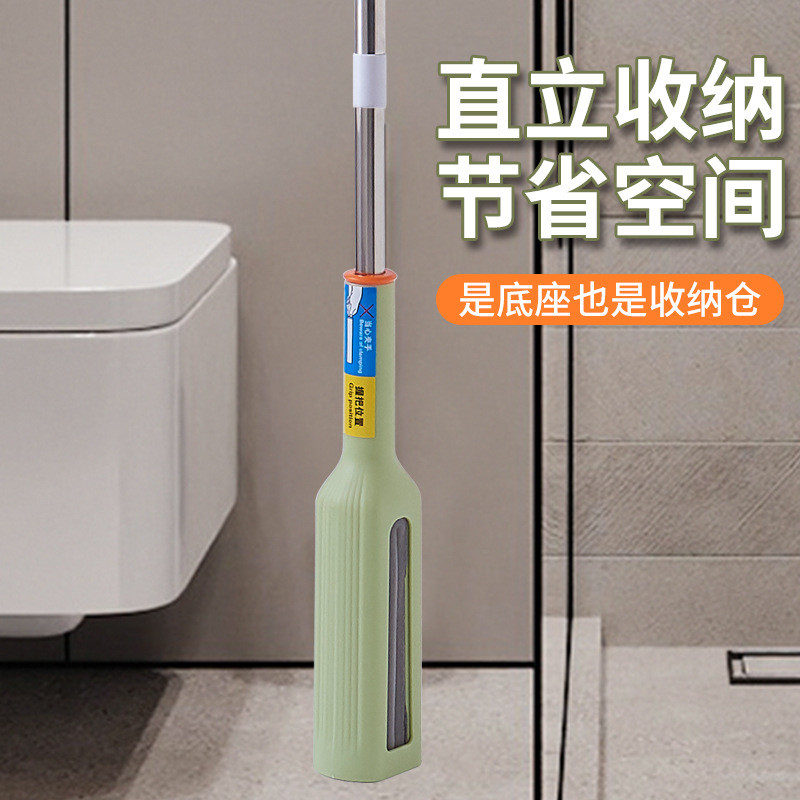 家用胶棉拖把懒人免手洗海绵拖布直立收纳对折式挤水拖把吸水墩布