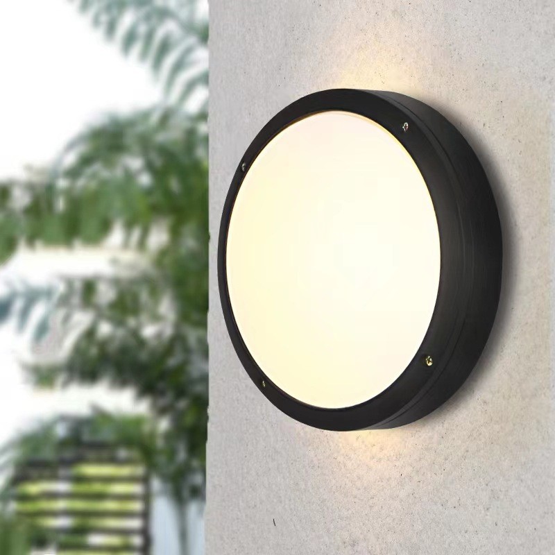 户外壁灯防水室外led圆形庭院灯阳台防虫防潮灯具大门灯壁挂灯