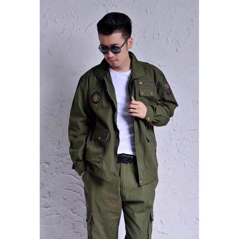 春秋工作服套装男电焊防烫加厚耐磨帆布劳保服多口袋汽修机修工装,男装,工装制服,淘宝优惠券,粉丝福利购,淘宝优惠卷