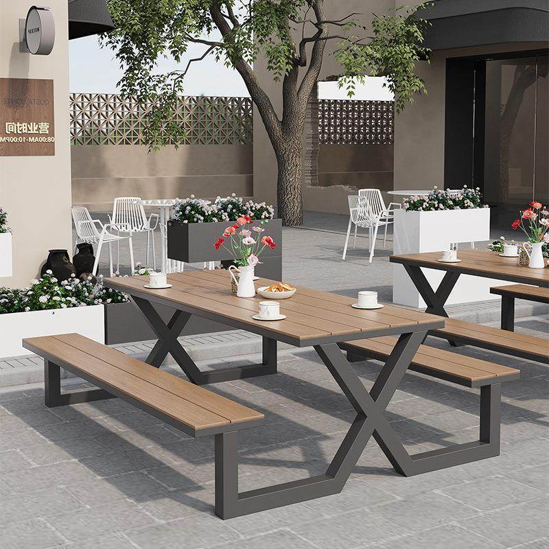 户外连体公园桌椅组合花园庭院座椅景区室外露天长凳广场户外桌椅,住宅家具,桌椅套件,淘宝优惠券,粉丝福利购,淘宝优惠卷
