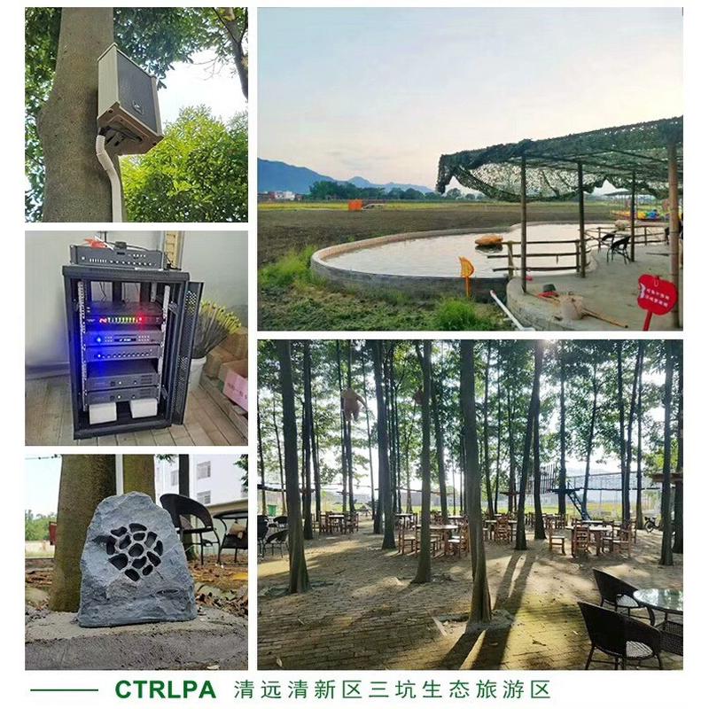 CTRLPA肯卓CS192公共广播仿真室外石头草地音箱防水喇叭