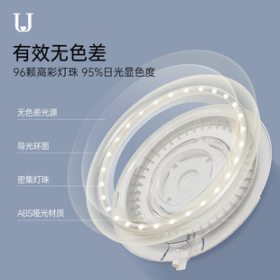 工厂定制化妆镜led带灯桌面台式补光镜宿舍学生网红大号梳妆镜子