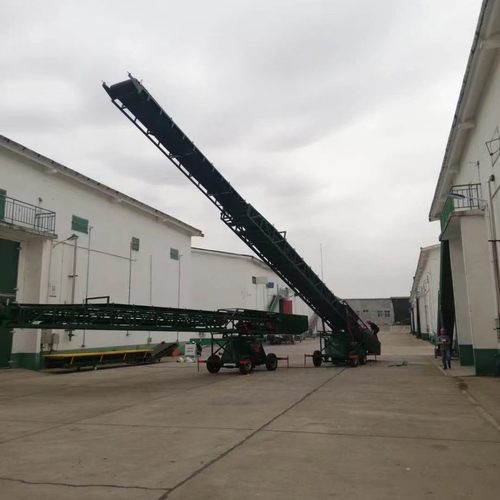 热销液压转向输送机移动式粮库输送机转向用入库登高浇堆转向输送