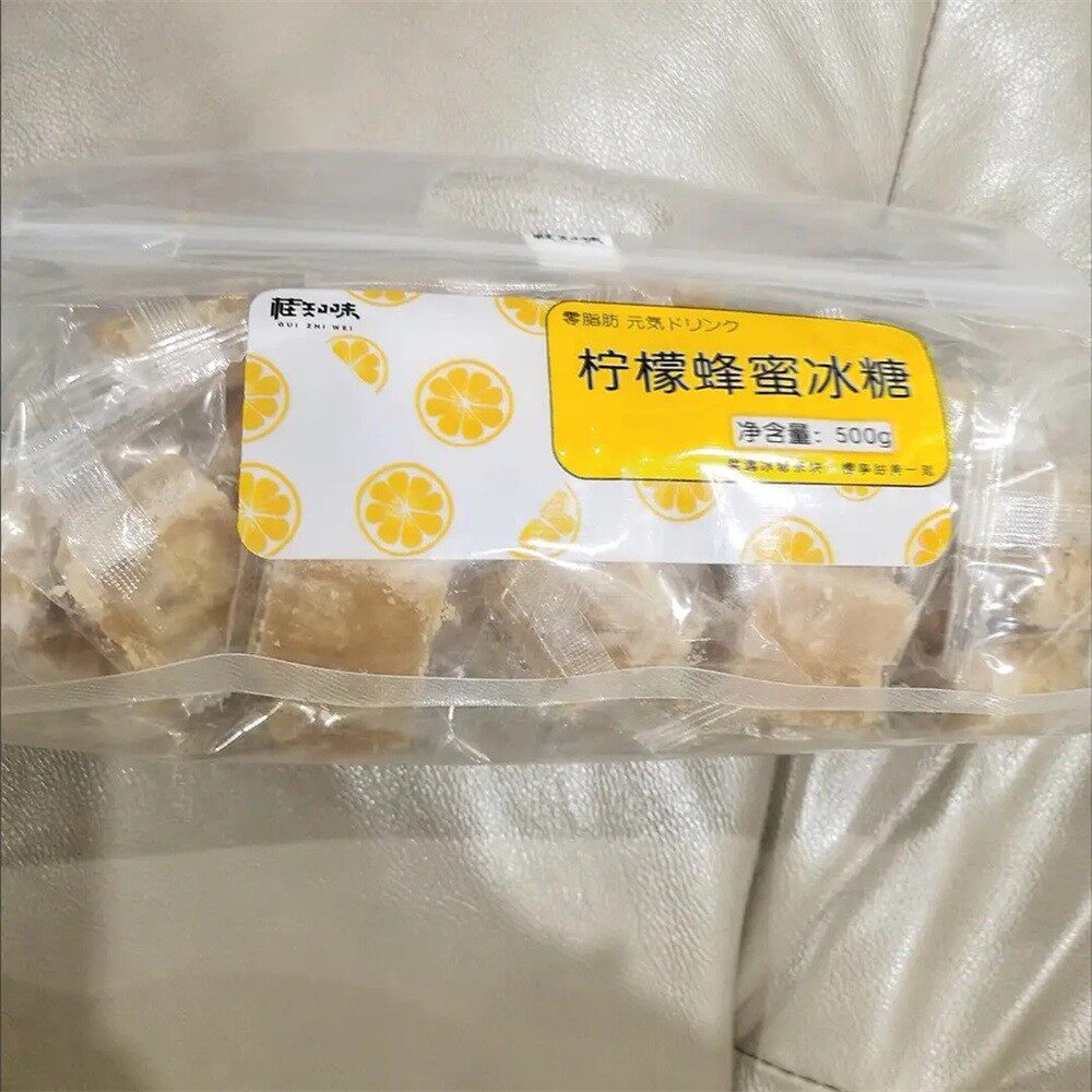 新货新日期桂知味水果茶茶包柠檬片绿茶冰糖块冻干果茶蜂蜜秋天泡