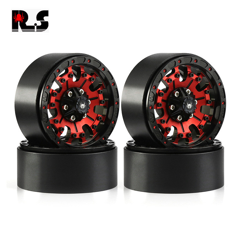 热销攀爬车通用轮毂1.9寸trx4瑞泰scx10铝合金轮毂怒火r98