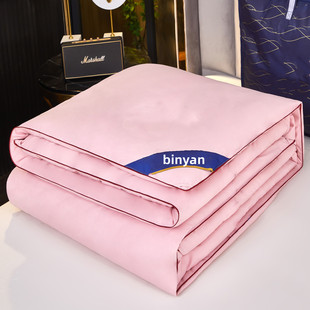 厂家直发酒店款礼品棉丝被被子夏凉双人被芯空调被蚕夏凉被批发