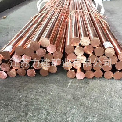 支持供应t2紫铜棒电气工业用厂家零切接地实心红铜电极铜棒