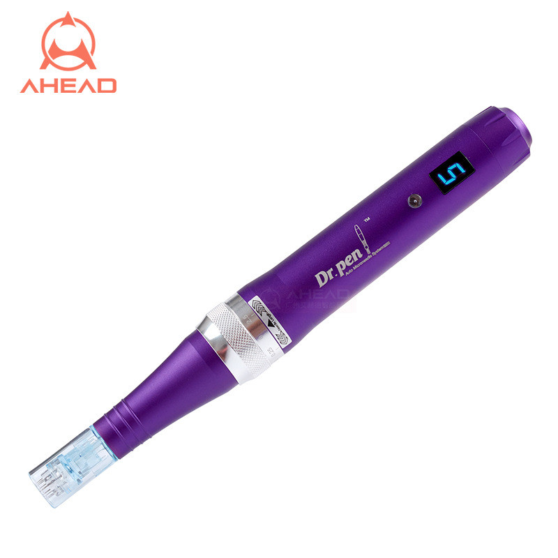 Dr.pen电动微针仪X5无线式带LED数显屏螺旋口微针针头H2小白笔