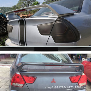 热销适用菱悦v3尾翼翼瑟尾翼菱帅尾翼风采版通用带灯改装定风翼顶