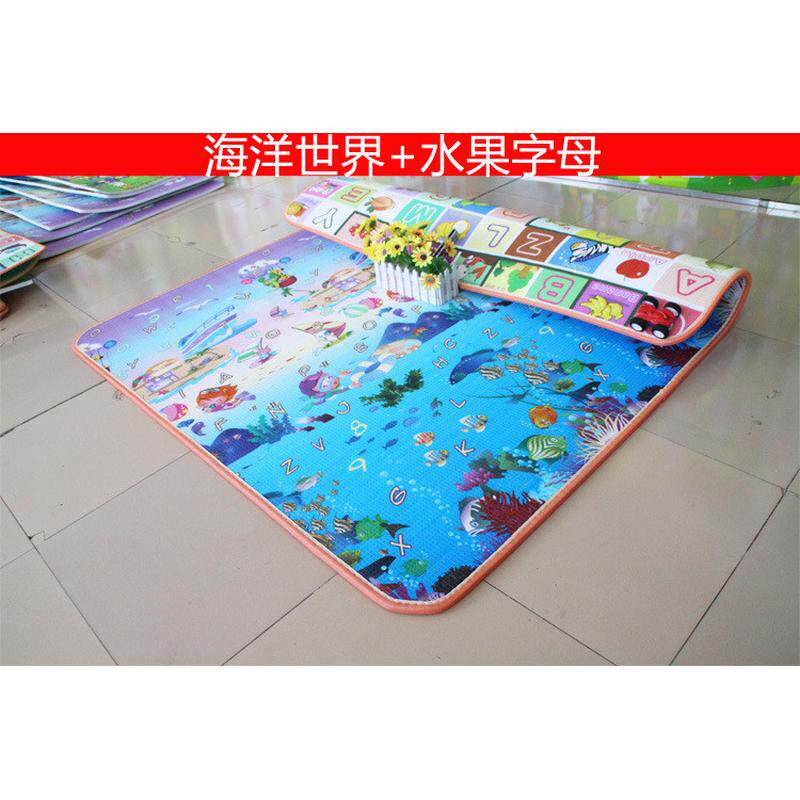 qd4d儿童加厚铺在地上睡的床泡沫床垫懒人睡觉打地铺睡垫家用铺床