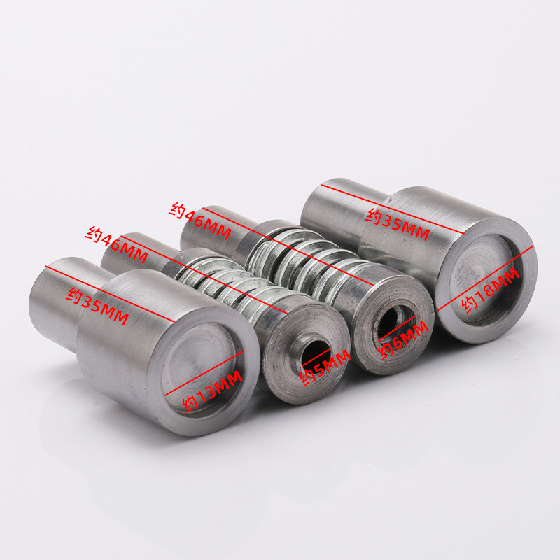 t3/t5/t8塑料四合扣扣压模具树脂打电动扣机钮扣手压安装模具