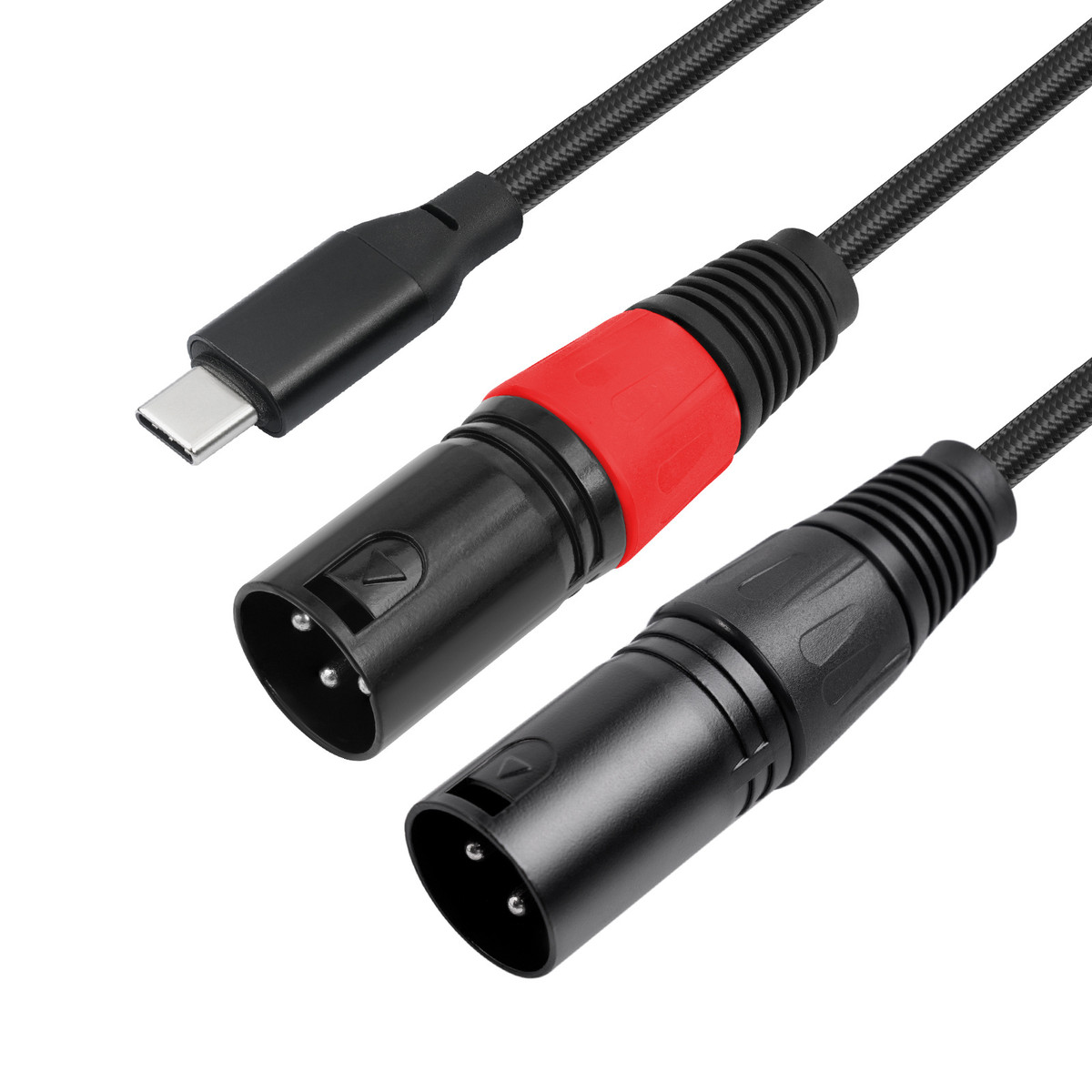 32Bti/384Khz解码/USB TYPE-C公转双卡农公立体声手机功放音频线