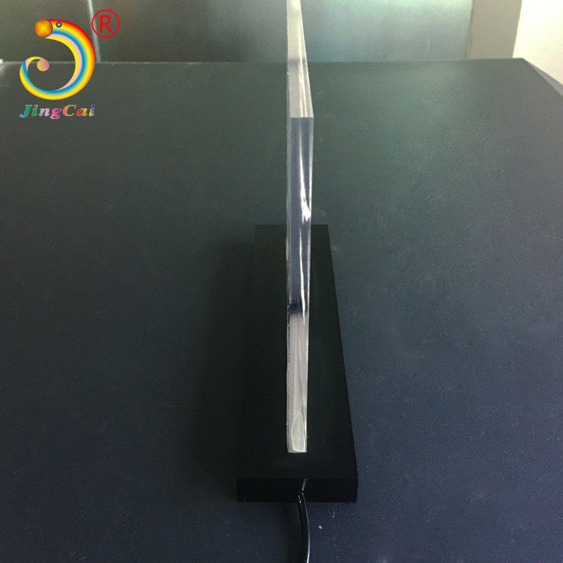 亚克力发光招牌led广告牌t型台签卡牌有机玻璃挂壁式洗手间指示牌
