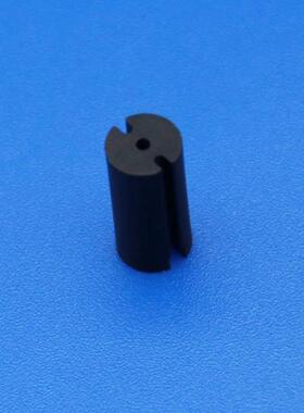 黑色垫间隔柱φ6三孔尼龙高柱led灯座3脚双色灯柱隔离柱绝缘柱