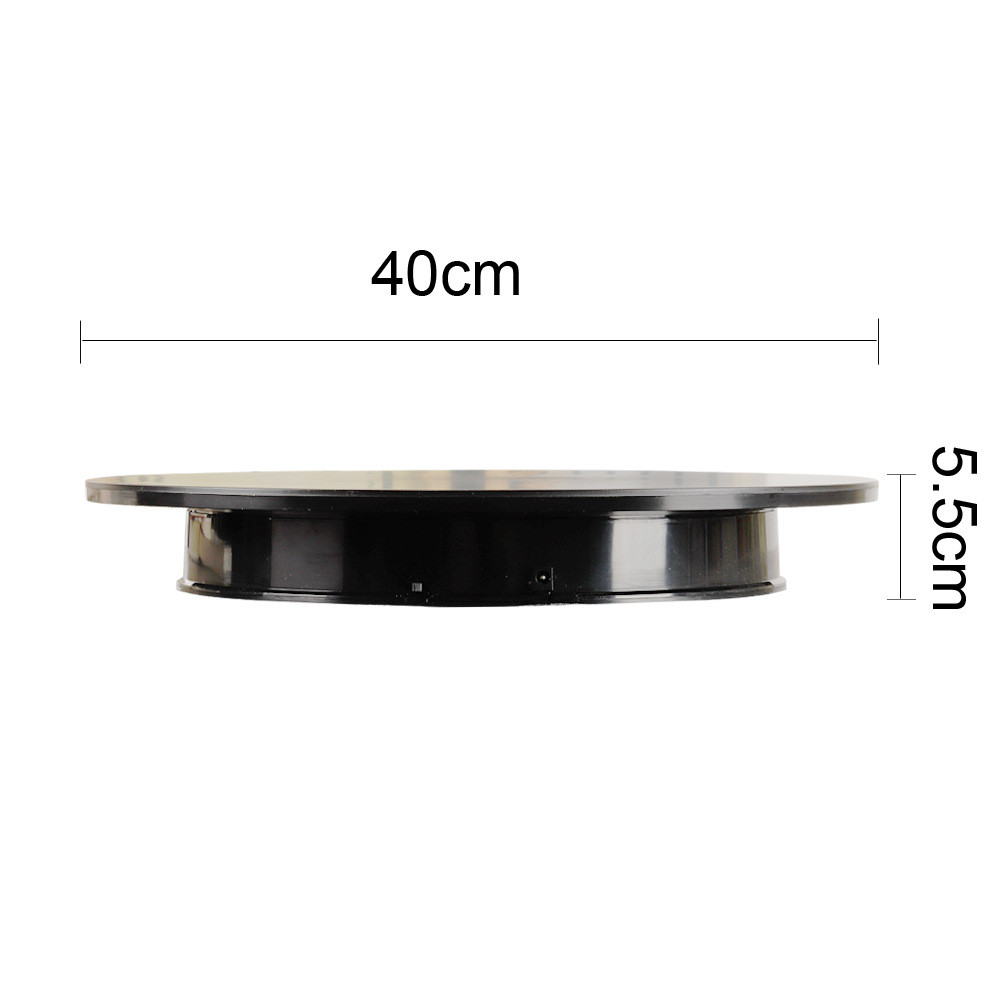 旋转展示台度珠宝展台自动电动转盘360首饰旋转底座直播旋转