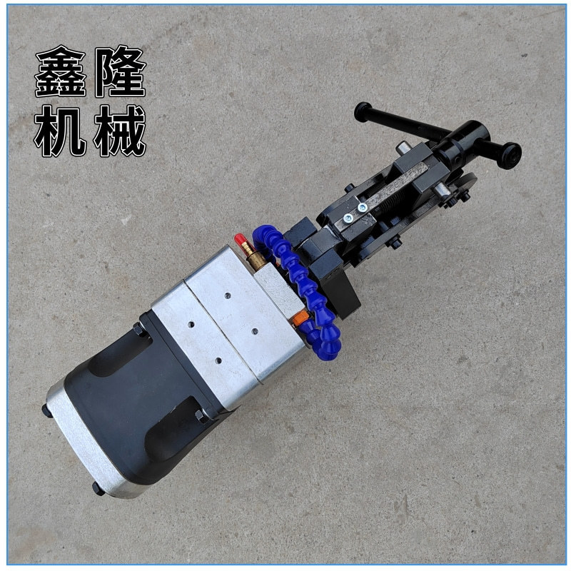 热销xqz-32型矿用气动钢轨钻孔轻轨钻孔机操作灵活