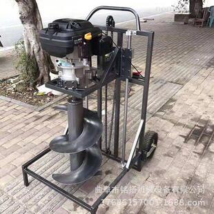 热销双人手植树钻坑机手提式抬栽苗挖洞机栽树电线杆挖坑机