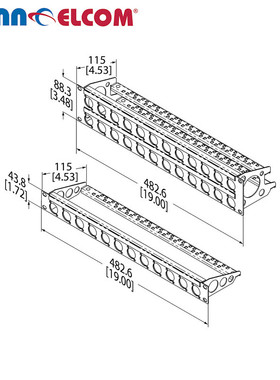 热销penn elcom 番尔康 r2269-2uk-32托架  服务器 网络机柜机柜