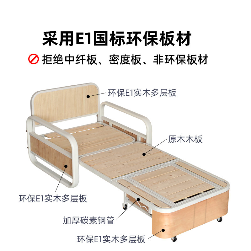 多功能折叠沙发床拉伸两用1米5单双人带储物可拆洗佳家享工厂定制
