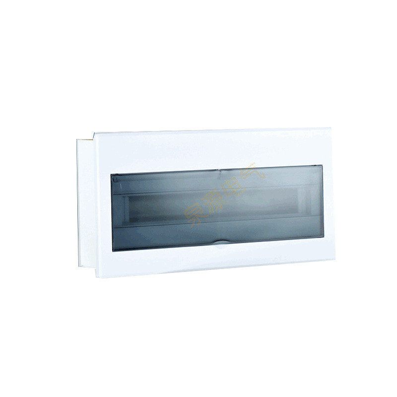 热销带盖电气强电布线箱21位金属家装照明箱回路箱底壳开关箱标准