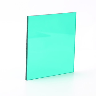 厂家供应绿色pc板透明pc耐力板磨砂大棚采光pc温室板定制加工