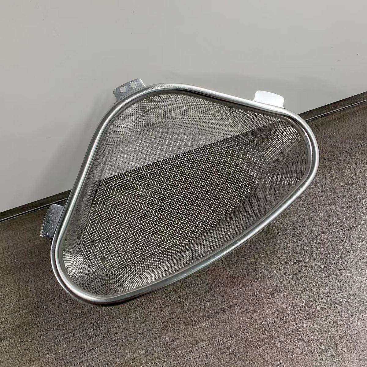 不锈钢水槽过滤网厨房三角过滤网篮水果蔬菜收纳沥水架家水池网兜