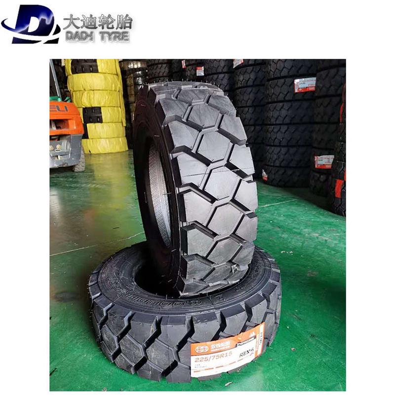 热销批发子午线rem6双钱全钢销售650r10叉车轮胎