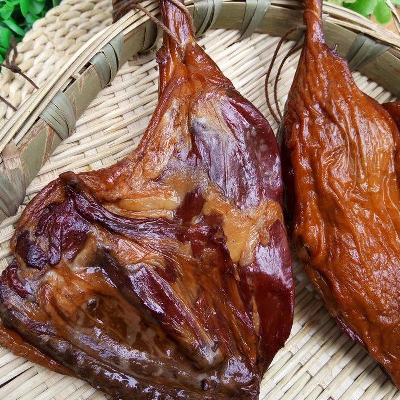 湖南腊鸭腿腊全鸭 烟熏鸡 咸鸭土鸭非四川腊菜老腊肉包邮250