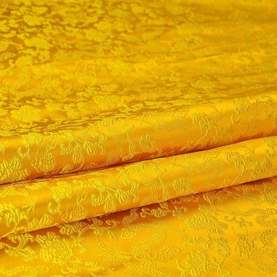 布料面料佛堂装饰家用佛帘供桌布龙纹八仙富贵花织锦缎佛台桌布