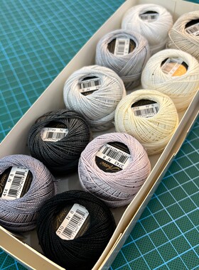 s83v指间线绣绣埃及长绒棉蕾丝线丝光珍珠刺子绣线手工手鞠毛球鲁