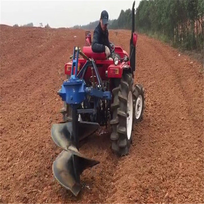 热销车载式打桩立柱钻孔机拖拉机带植树挖坑坑栽电线杆埋设螺旋钻