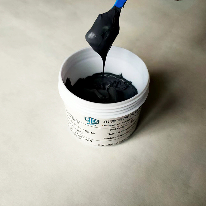厂家批发导热硅脂1w2w3w导热膏导热硅胶膏高散热kg罐装桶装