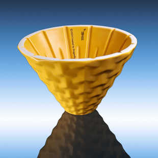 新品 金黄色山文CT62咖啡滤杯 清庭开物