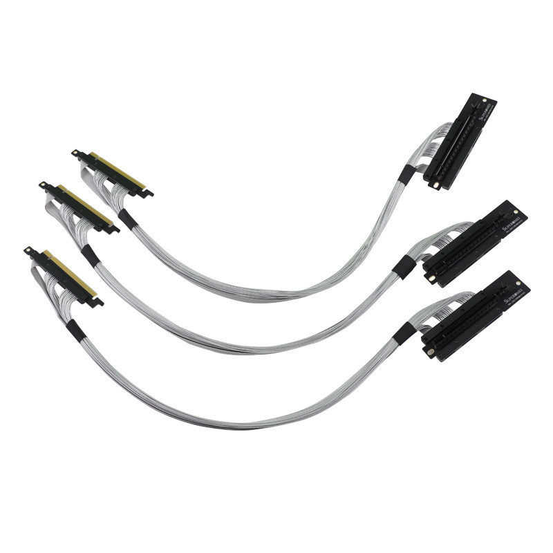 转接线90度gpu4.0显卡延长线高速正向机箱支架服务器延长线