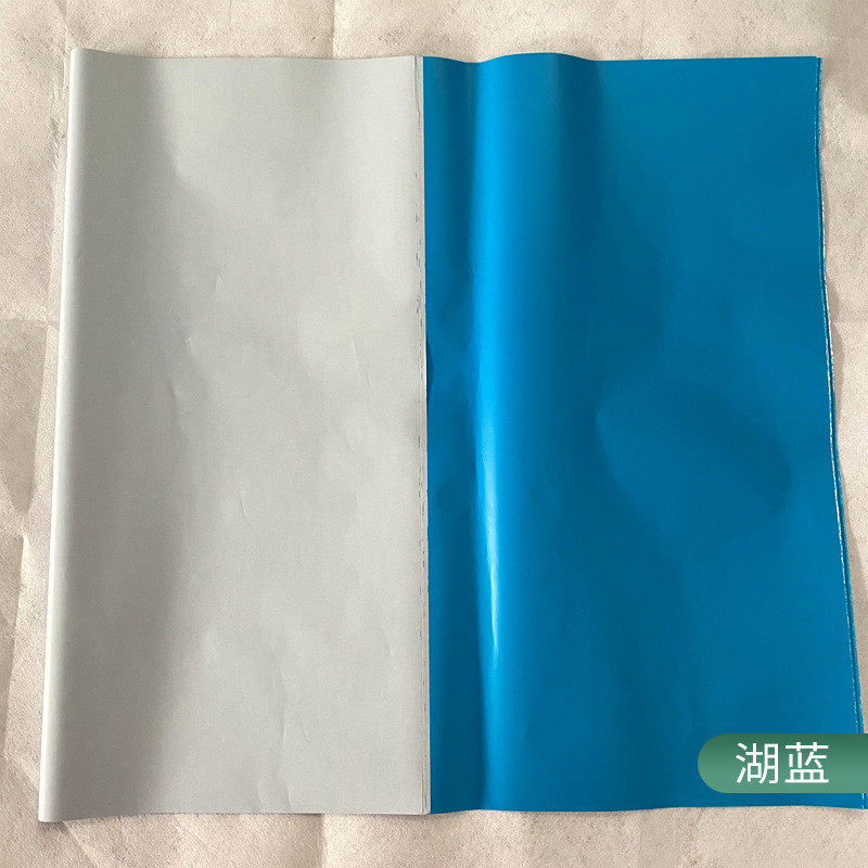 单面色蜡光纸上蜡彩色纸剪纸传统工艺刻纸寒衣亮光彩色纸