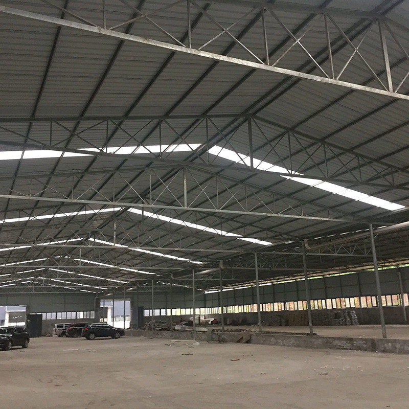 矿区彩钢棚搭建养殖区域铁皮棚工厂储存铁皮房工地钢筋加工篷钢结
