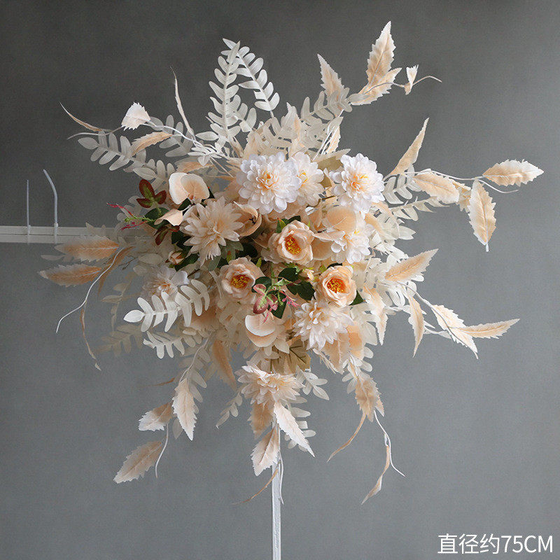 婚庆红色挂花花点红色花艺婚礼香槟色布置装饰背景路引花花球盆花,节庆用品/礼品,拉花,淘宝优惠券,粉丝福利购,淘宝优惠卷