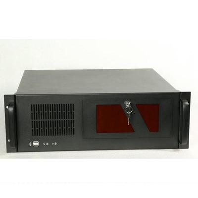 热销欧智4u工控机箱ipc610t黑色19英寸机架式机箱五金机箱源头厂